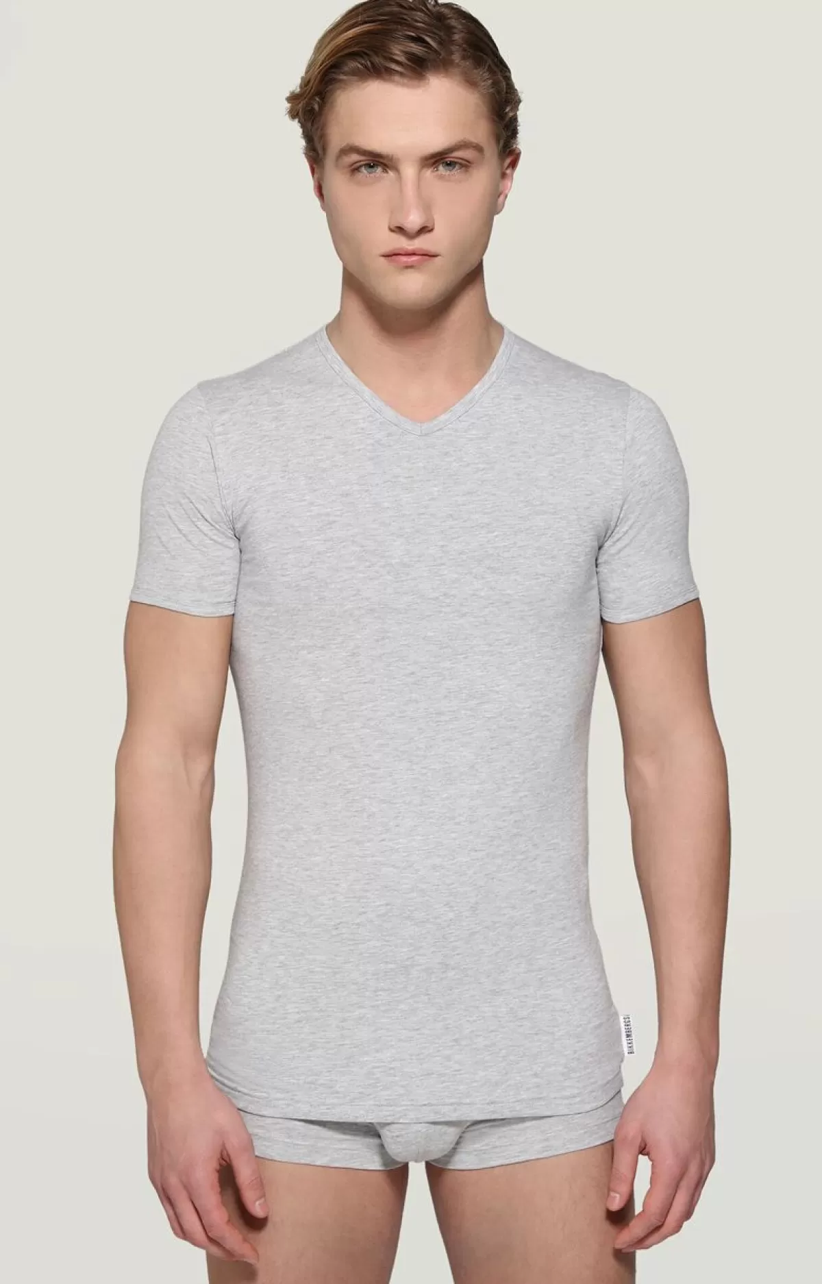 Bikkembergs 2-Pack Men'S V-Neck Undershirt White Store