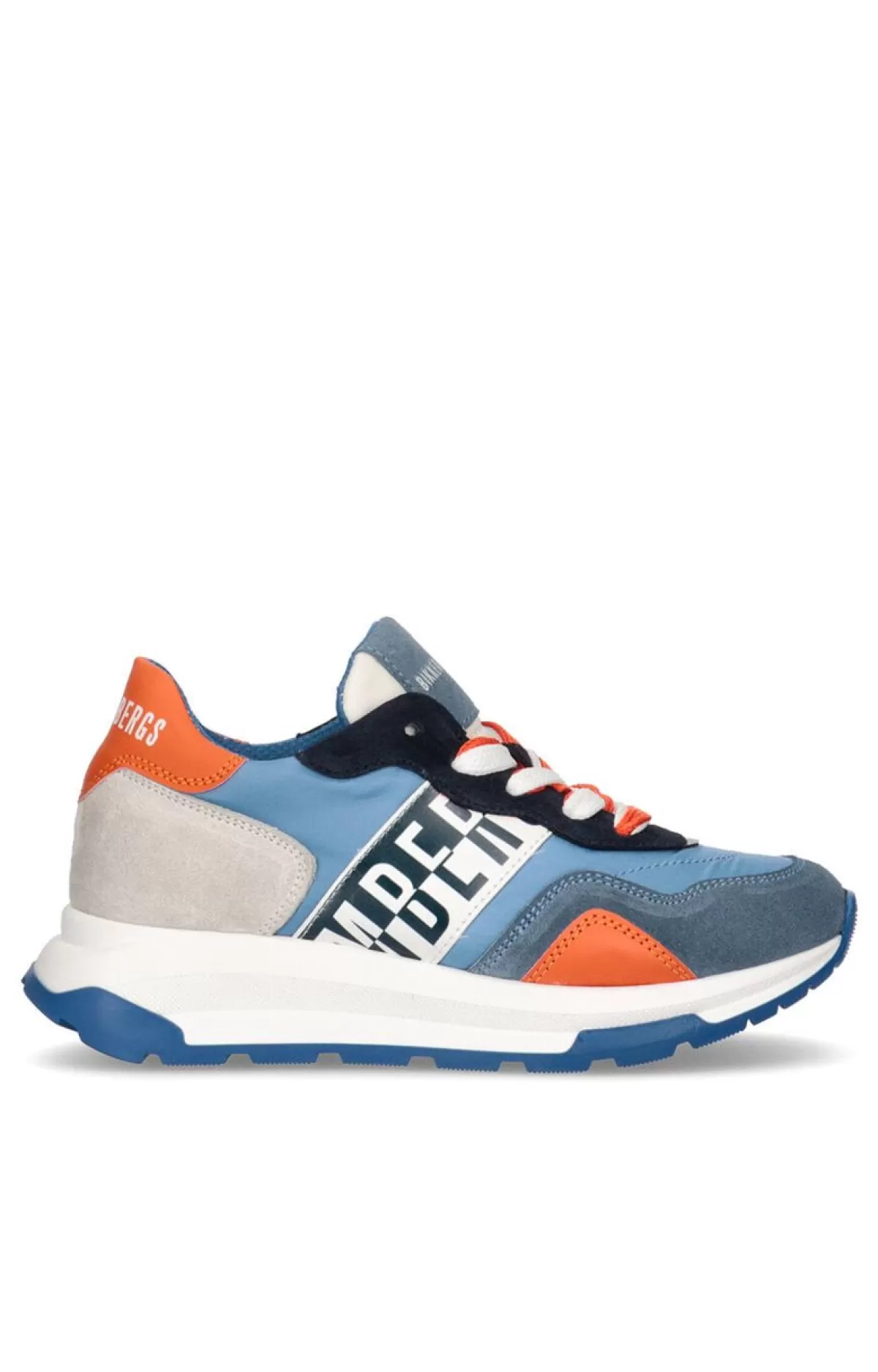Bikkembergs Boys' Sneakers - Champagne Denim/Multicolor Fashion