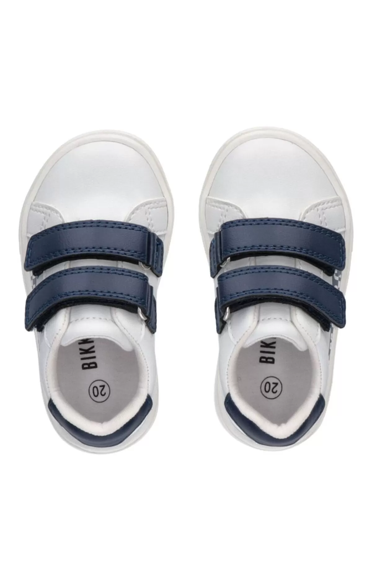 Bikkembergs Boys' Sneakers - Ethan White/Blue Best Sale