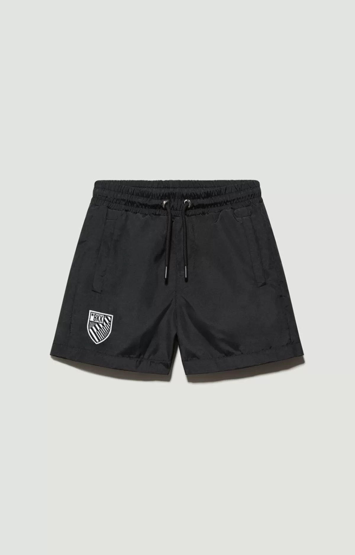 Bikkembergs Boys' Swim Shorts With Patch Black Hot