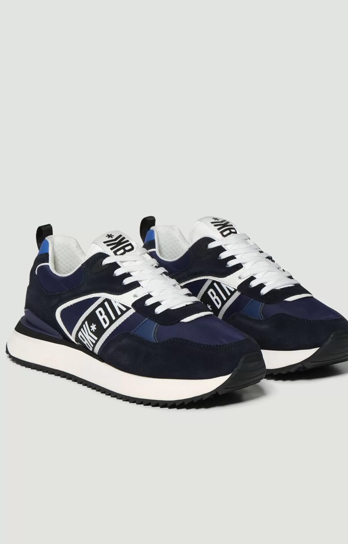 Bikkembergs Men'S Multi Material Sneakers - Puyol M Farro/White Cheap