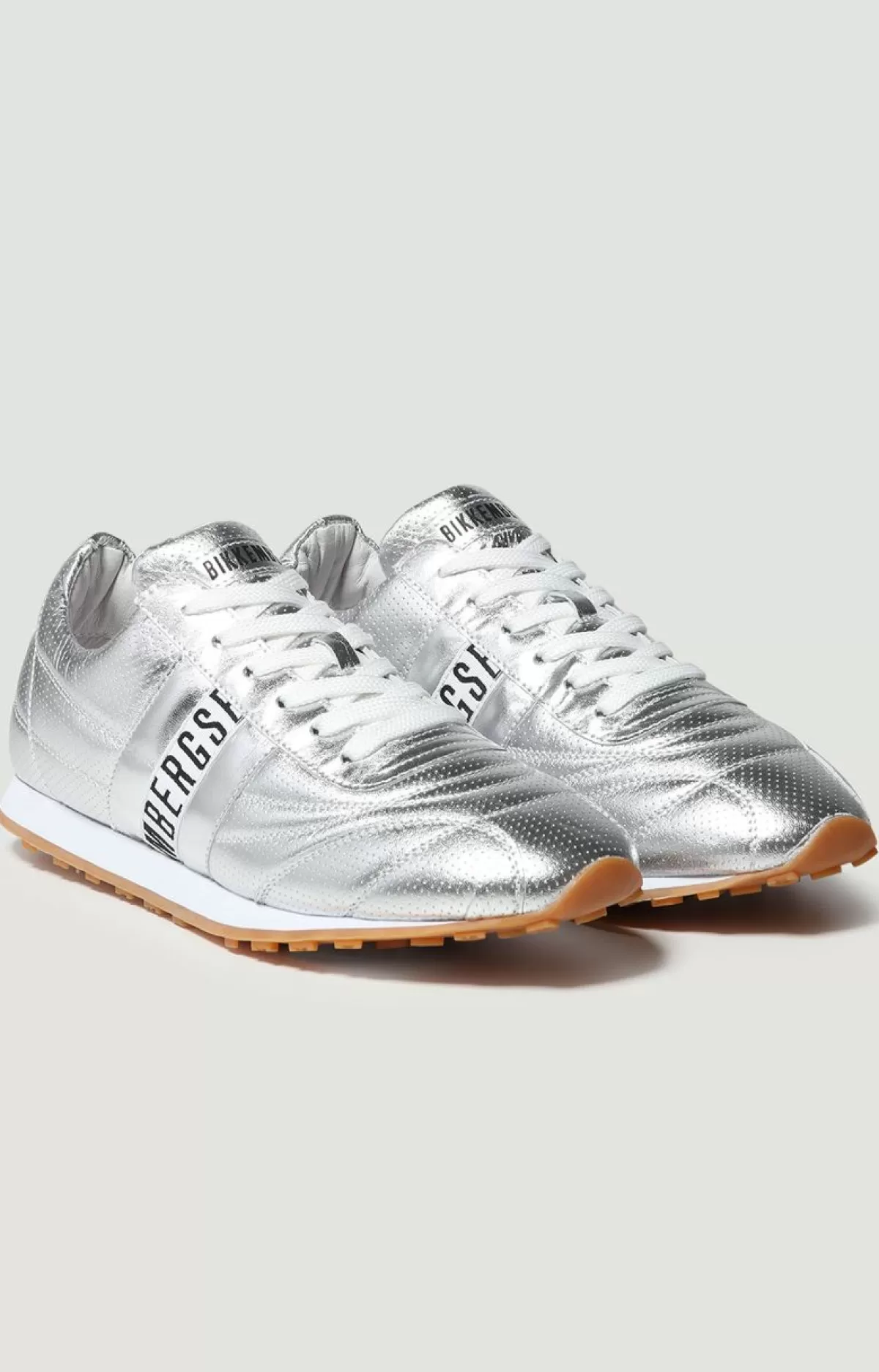 Bikkembergs Women'S Sneakers - Soccer W Silver Hot